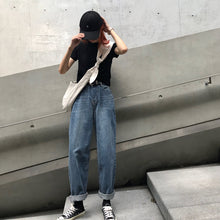 画像をギャラリービューアに読み込む, 赤いほっぺがチャームポイントなあの子のストレートデニムパンツ_N3466