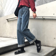 画像をギャラリービューアに読み込む, 赤いほっぺがチャームポイントなあの子のストレートデニムパンツ_N3466