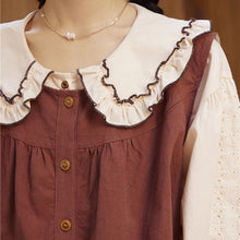 画像をギャラリービューアに読み込む, アンティークの書棚に囲まれて過ごすクラシックコーデセット_K0173