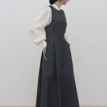 画像をギャラリービューアに読み込む, 【2点セット】シックなモノトーンで決めたい日のセットワンピース_N1264
