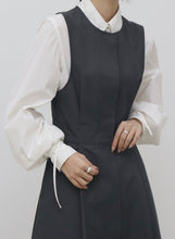 画像をギャラリービューアに読み込む, 【2点セット】シックなモノトーンで決めたい日のセットワンピース_N1264