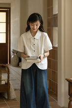 画像をギャラリービューアに読み込む, おしゃれするのが大好きな女の子のラウンドカットデザインシャツ_N2532