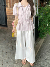 画像をギャラリービューアに読み込む, 森のアトリエで紅茶を淹れる午後のブラウス_K0016