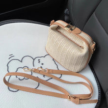 画像をギャラリービューアに読み込む, トスカーナの丘で麦の風に揺れる、素朴で上品なショルダーバック_K0164