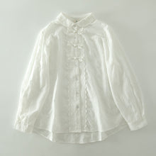 画像をギャラリービューアに読み込む, シュガーたっぷりのドーナツを買ったレース刺繍ブラウス_N2911