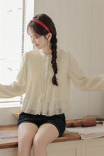 画像をギャラリービューアに読み込む, ちょっとおめかししたい日の裾レースブラウス_N2973