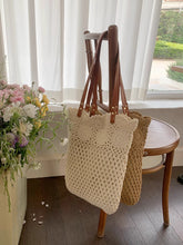 画像をギャラリービューアに読み込む, ひと夏のバカンスに持って行きたい手編みの風合いバッグ_K0074