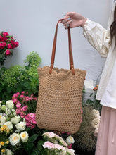 画像をギャラリービューアに読み込む, ひと夏のバカンスに持って行きたい手編みの風合いバッグ_K0074
