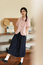 画像をギャラリービューアに読み込む, おしゃれするのが大好きな女の子のラウンドカットデザインシャツ_N2532