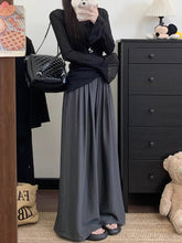 画像をギャラリービューアに読み込む, 静かな雨音を聞きながら洗濯物をたたむ日のワイドパンツ_K0079