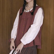 画像をギャラリービューアに読み込む, アンティークの書棚に囲まれて過ごすクラシックコーデセット_K0173