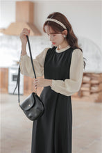 画像をギャラリービューアに読み込む, 行きつけの喫茶店でプリンを食べる日のドッキングフリルネックワンピース_N1443