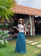 画像をギャラリービューアに読み込む, 水彩画みたいににじんだ恋の記憶スカート_K0163