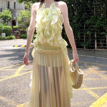 画像をギャラリービューアに読み込む, ホテルラウンジで目が合うたびにときめくフリルシアーコーデ_K0143