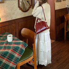 画像をギャラリービューアに読み込む, ココアにマシュマロをトッピングするレースティアードフリルスカート_N3229