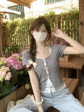 画像をギャラリービューアに読み込む, 駅のホームでバイバイしたあとの胸の高鳴りが続いていたリボントップス_K0025