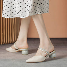 画像をギャラリービューアに読み込む, 月明かりのラウンジでワインを傾けるパールヒールサンダル_K0160