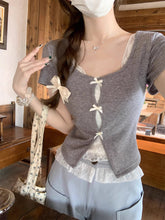 画像をギャラリービューアに読み込む, 駅のホームでバイバイしたあとの胸の高鳴りが続いていたリボントップス_K0025