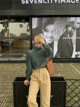 画像をギャラリービューアに読み込む, お洒落上級者なあの子のパフスリーブデニムシャツ_N1717