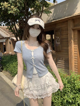 画像をギャラリービューアに読み込む, 駅のホームでバイバイしたあとの胸の高鳴りが続いていたリボントップス_K0025