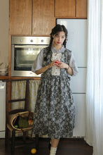 画像をギャラリービューアに読み込む, 【2点セット】蚤の市で見つけたレイヤードアンティークワンピース_N2518