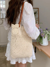 画像をギャラリービューアに読み込む, ひと夏のバカンスに持って行きたい手編みの風合いバッグ_K0074