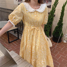 画像をギャラリービューアに読み込む, ひまわり畑で君が撮ったフィルムの中の私と花柄ロングワンピ_K0114