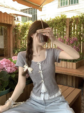 画像をギャラリービューアに読み込む, 駅のホームでバイバイしたあとの胸の高鳴りが続いていたリボントップス_K0025