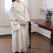 画像をギャラリービューアに読み込む, ヴィンテージショップで働くあの子の小花柄レトロワンピース_N3512