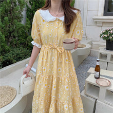 画像をギャラリービューアに読み込む, ひまわり畑で君が撮ったフィルムの中の私と花柄ロングワンピ_K0114