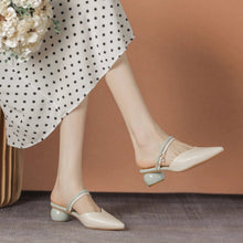 画像をギャラリービューアに読み込む, 月明かりのラウンジでワインを傾けるパールヒールサンダル_K0160