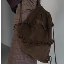 画像をギャラリービューアに読み込む, カフェで勉強をした日のフリルでデザインナップサック_N3457