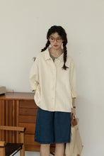 画像をギャラリービューアに読み込む, 海辺のカフェで他絡あの子のハーフデニムパンツ_N3476