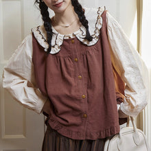 画像をギャラリービューアに読み込む, アンティークの書棚に囲まれて過ごすクラシックコーデセット_K0173