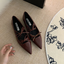 画像をギャラリービューアに読み込む, 一目惚れした私のリボンストラップポインテッドトゥパンプス_N1786