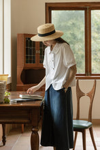 画像をギャラリービューアに読み込む, おしゃれするのが大好きな女の子のラウンドカットデザインシャツ_N2532