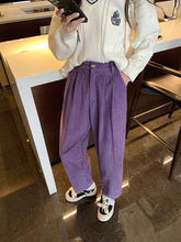 画像をギャラリービューアに読み込む, インテリアを見に行く日のコーデュロイカラーパンツ_N1726