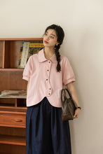 画像をギャラリービューアに読み込む, おしゃれするのが大好きな女の子のラウンドカットデザインシャツ_N2532