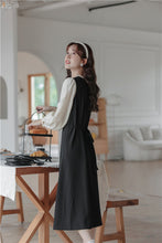 画像をギャラリービューアに読み込む, 行きつけの喫茶店でプリンを食べる日のドッキングフリルネックワンピース_N1443