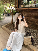 画像をギャラリービューアに読み込む, 海沿いのカフェで花の香りに包まれたロマンティックコーデセット_K0052