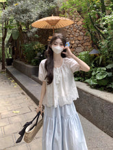 画像をギャラリービューアに読み込む, 海沿いのカフェで花の香りに包まれたロマンティックコーデセット_K0052