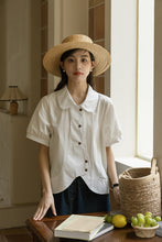 画像をギャラリービューアに読み込む, おしゃれするのが大好きな女の子のラウンドカットデザインシャツ_N2532