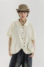 画像をギャラリービューアに読み込む, おしゃれするのが大好きな女の子のラウンドカットデザインシャツ_N2532