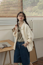 画像をギャラリービューアに読み込む, 海辺のカフェで他絡あの子のハーフデニムパンツ_N3476