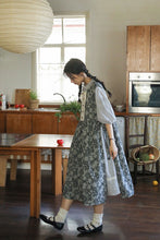画像をギャラリービューアに読み込む, 【2点セット】蚤の市で見つけたレイヤードアンティークワンピース_N2518