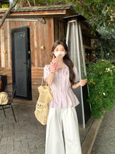 画像をギャラリービューアに読み込む, 森のアトリエで紅茶を淹れる午後のブラウス_K0016