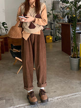 画像をギャラリービューアに読み込む, インテリアを見に行く日のコーデュロイカラーパンツ_N1726