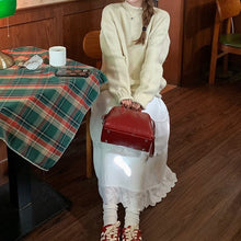 画像をギャラリービューアに読み込む, ココアにマシュマロをトッピングするレースティアードフリルスカート_N3229