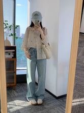 画像をギャラリービューアに読み込む, さくらんぼの赤い実とリボンの白い結び目が愛おしいブラウス_K0049