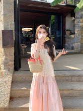 画像をギャラリービューアに読み込む, 海沿いのカフェで花の香りに包まれたロマンティックコーデセット_K0052